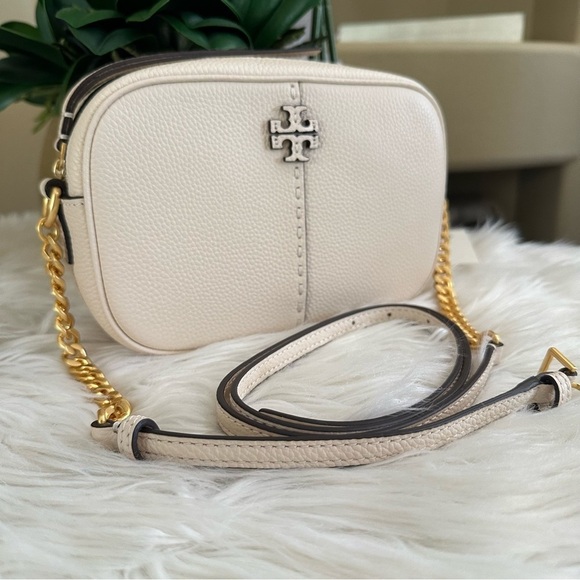 Tory Burch Leather Crossbody McGraw Camera Bag - Picture 12 of 16